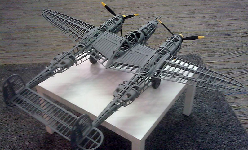 Avion Imprimé en 3D
